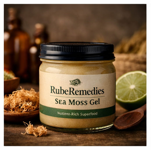 RubeRemedies Sea Moss Gel (Wildcrafted)