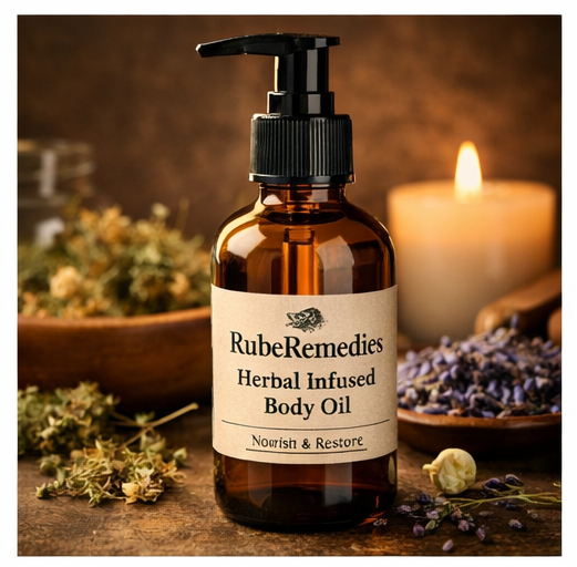 RubeRemedies Herbal Infused Body Oil